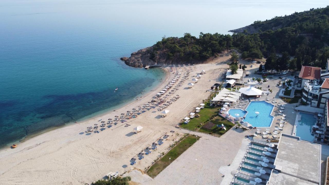 Blue Dream Palace Trypiti Beach Spa Resort & Hive Water Park Limenaria  Exterior foto