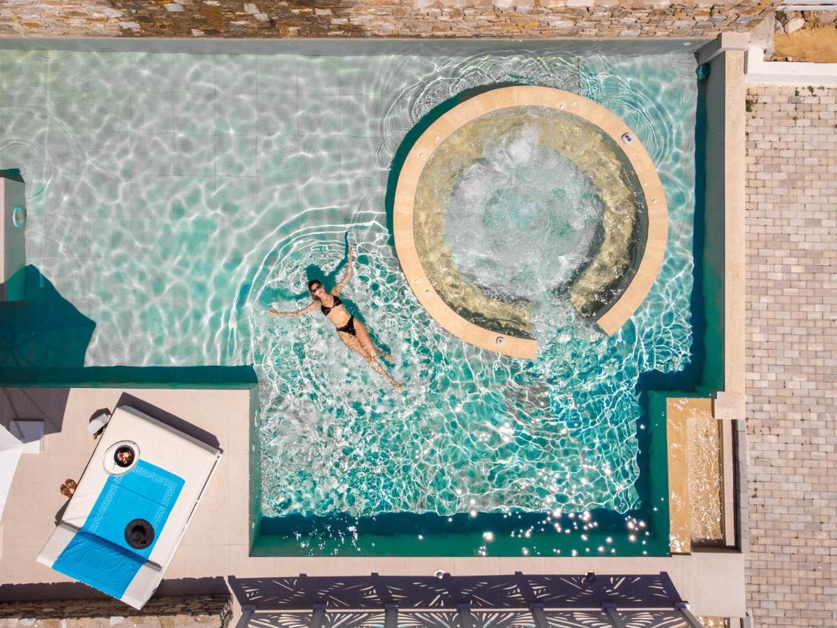 Blue Dream Palace Trypiti Beach Spa Resort & Hive Water Park Limenaria  Exterior foto