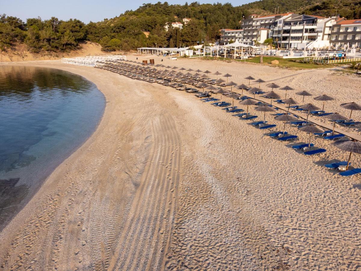 Blue Dream Palace Trypiti Beach Spa Resort & Hive Water Park Limenaria  Exterior foto
