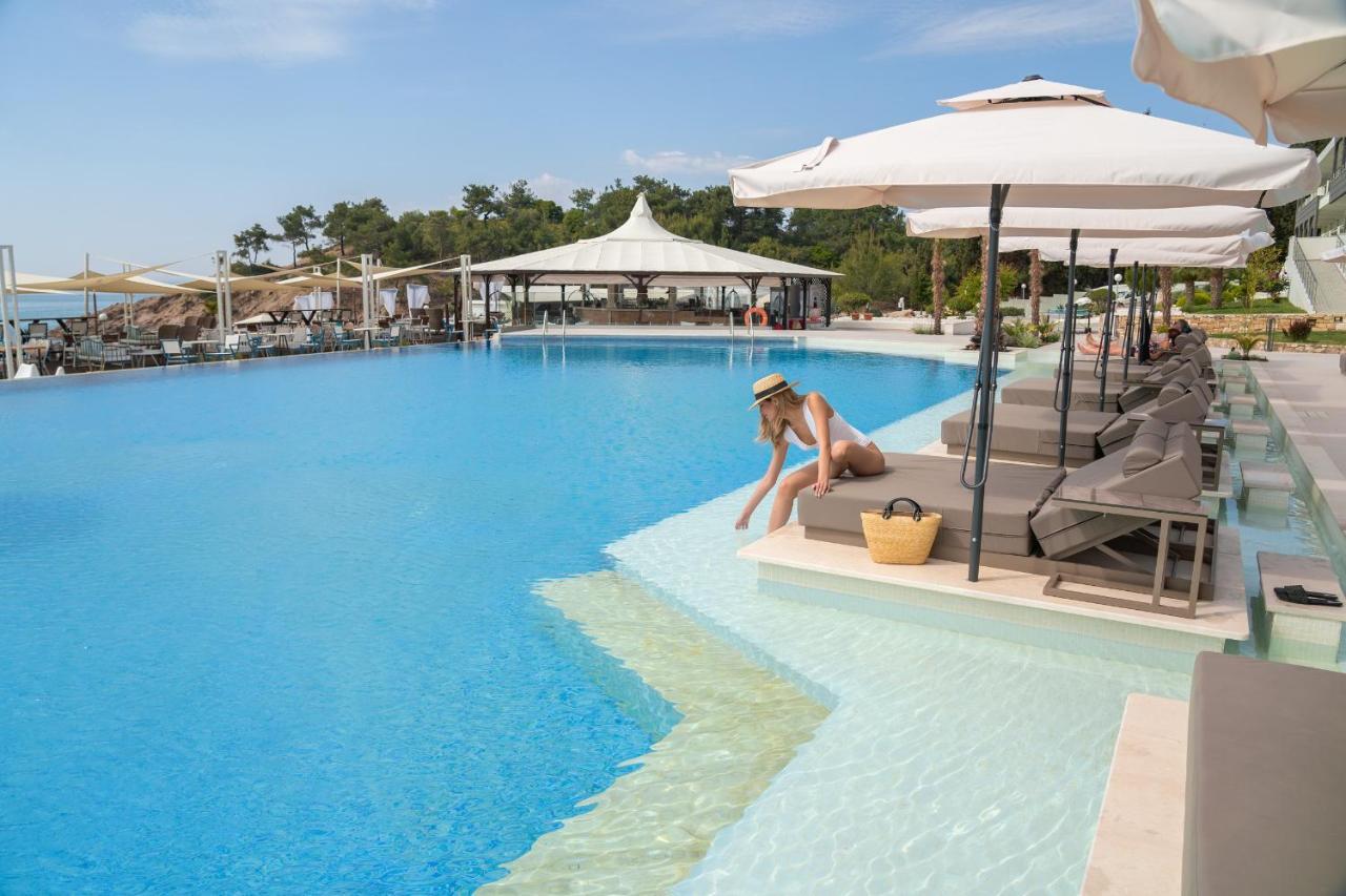Blue Dream Palace Trypiti Beach Spa Resort & Hive Water Park Limenaria  Exterior foto