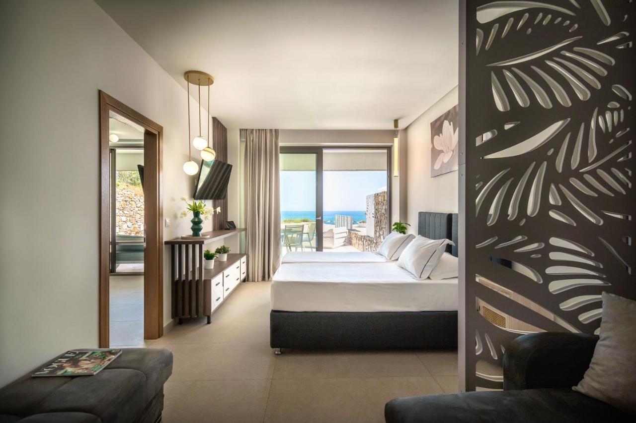 Blue Dream Palace Trypiti Beach Spa Resort & Hive Water Park Limenaria  Exterior foto