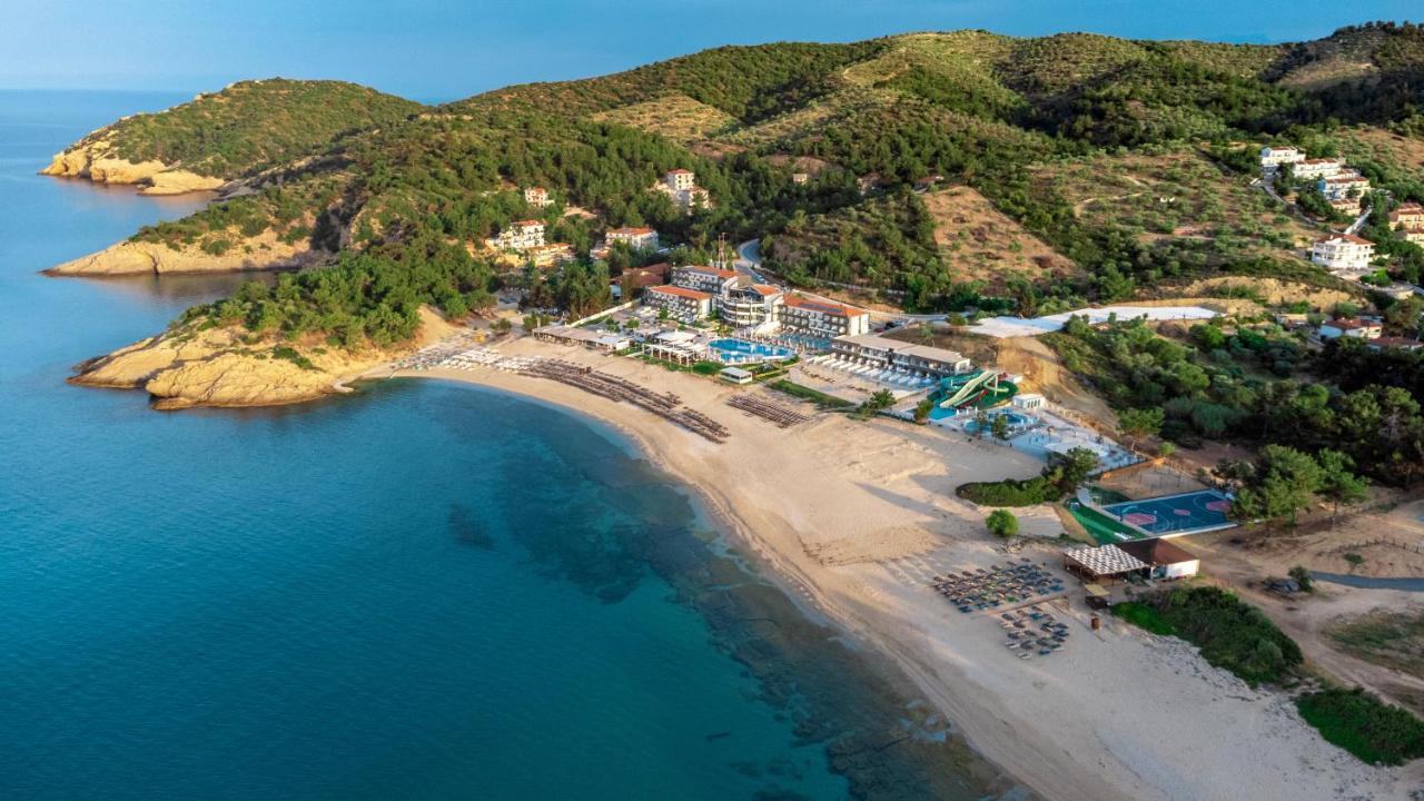 Blue Dream Palace Trypiti Beach Spa Resort & Hive Water Park Limenaria  Exterior foto