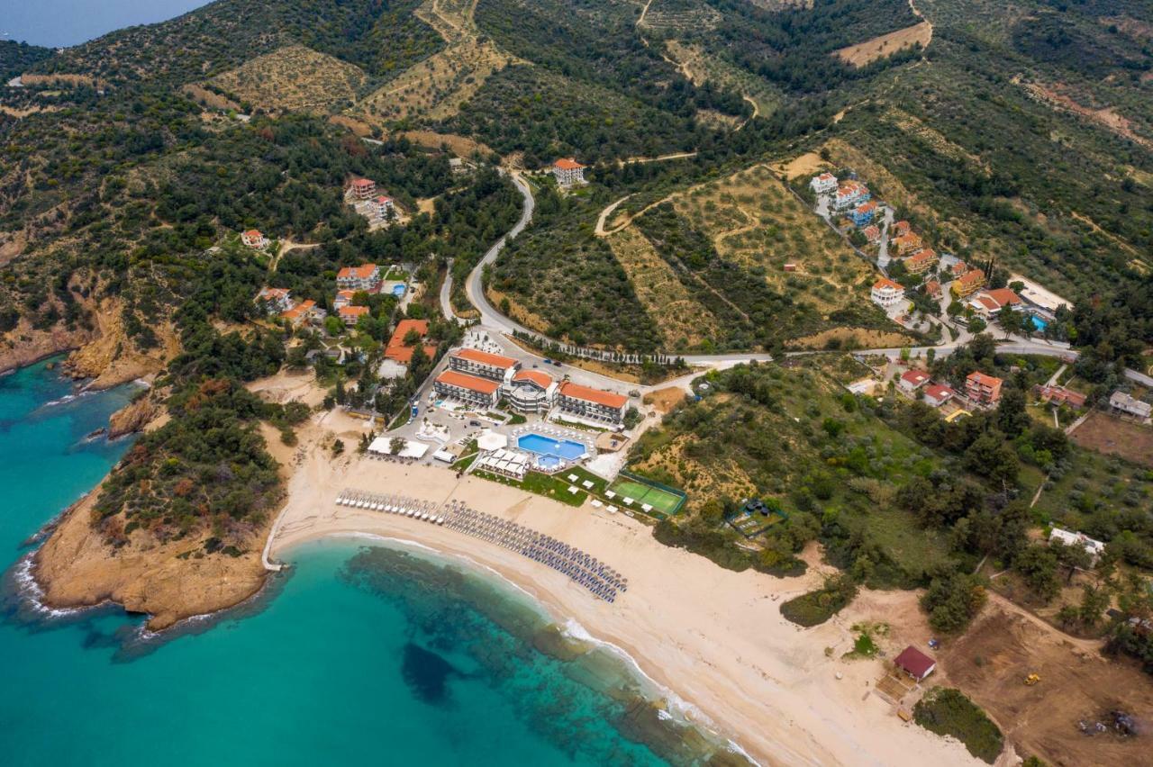 Blue Dream Palace Trypiti Beach Spa Resort & Hive Water Park Limenaria  Exterior foto