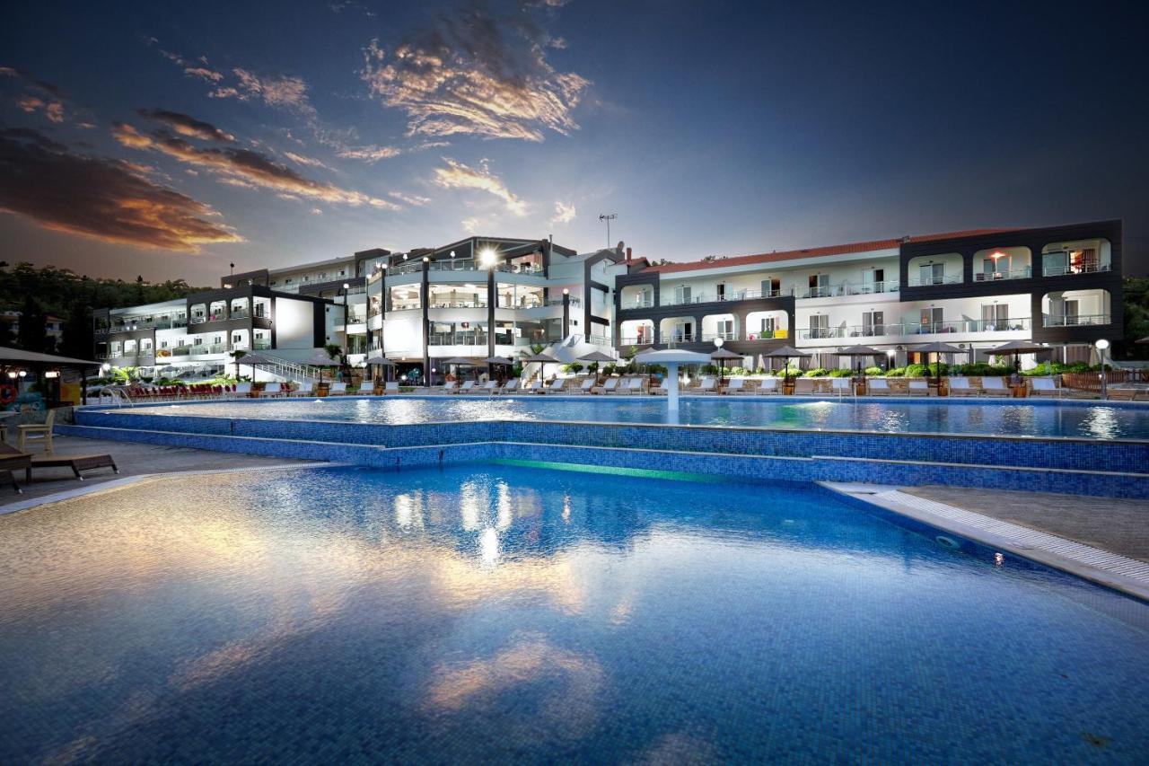 Blue Dream Palace Trypiti Beach Spa Resort & Hive Water Park Limenaria  Exterior foto