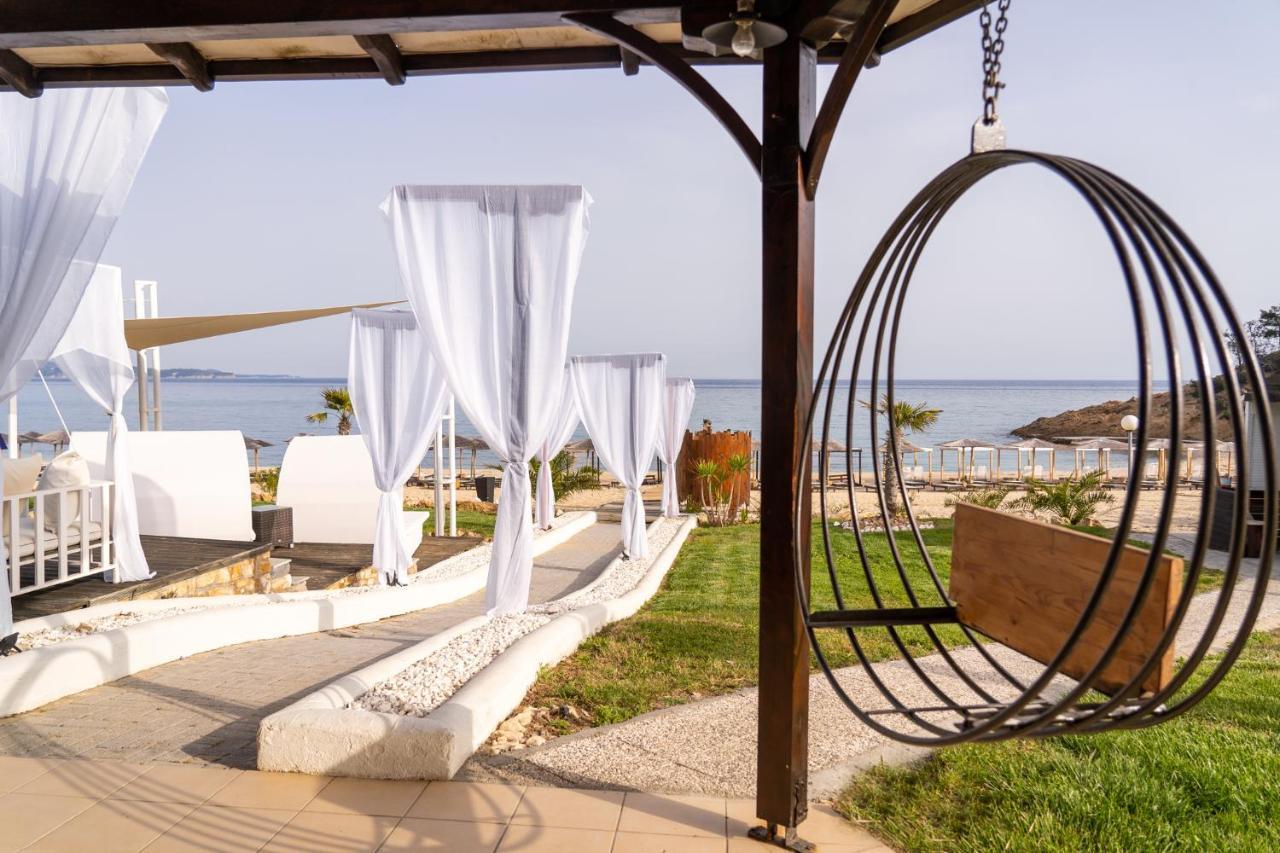 Blue Dream Palace Trypiti Beach Spa Resort & Hive Water Park Limenaria  Exterior foto